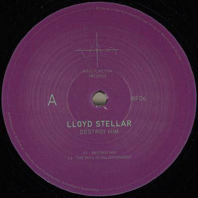 Lloyd Stellar — Destroy Him vinyl cover