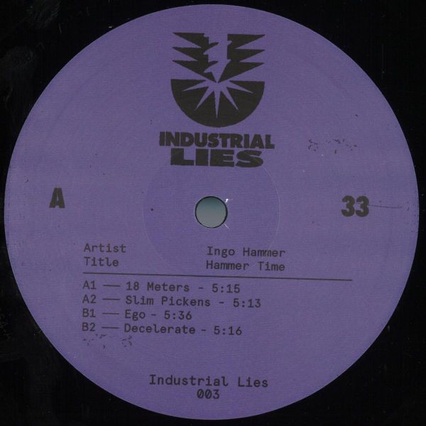 Ingo Hammer — Hammer Time vinyl cover