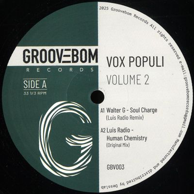 Various — Vox Populi Volume 2 vinyl cover