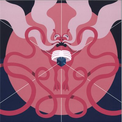 Bufobufo, Qeta — Fascinating World LP vinyl cover