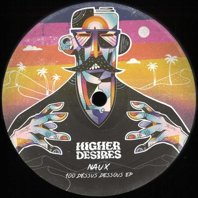 Naux — 100 Dessus Dessous EP vinyl cover