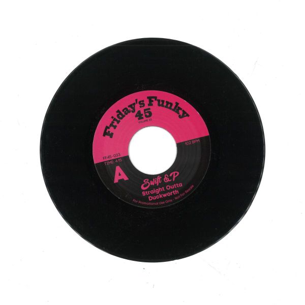 Swift, P — Straight Outta Duckworth / Instrumental vinyl cover