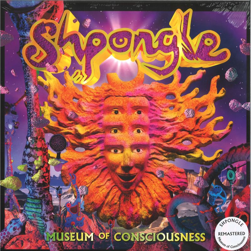 Shpongle — Museum Of Consciusnessm LP 2x12" vinyl cover